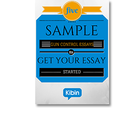 Argumentative Essay: Pro Gun Control - Words | Bartleby pro gun control essay