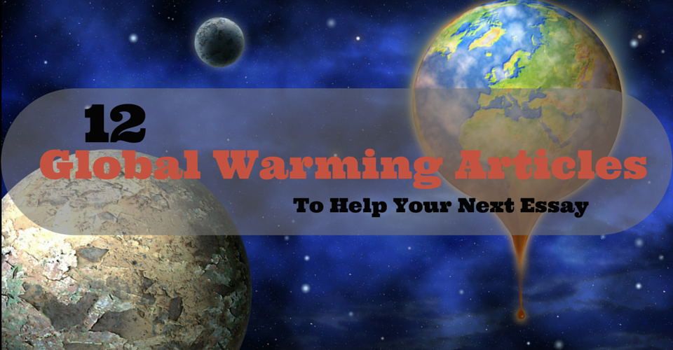 Global warming argumentative paper