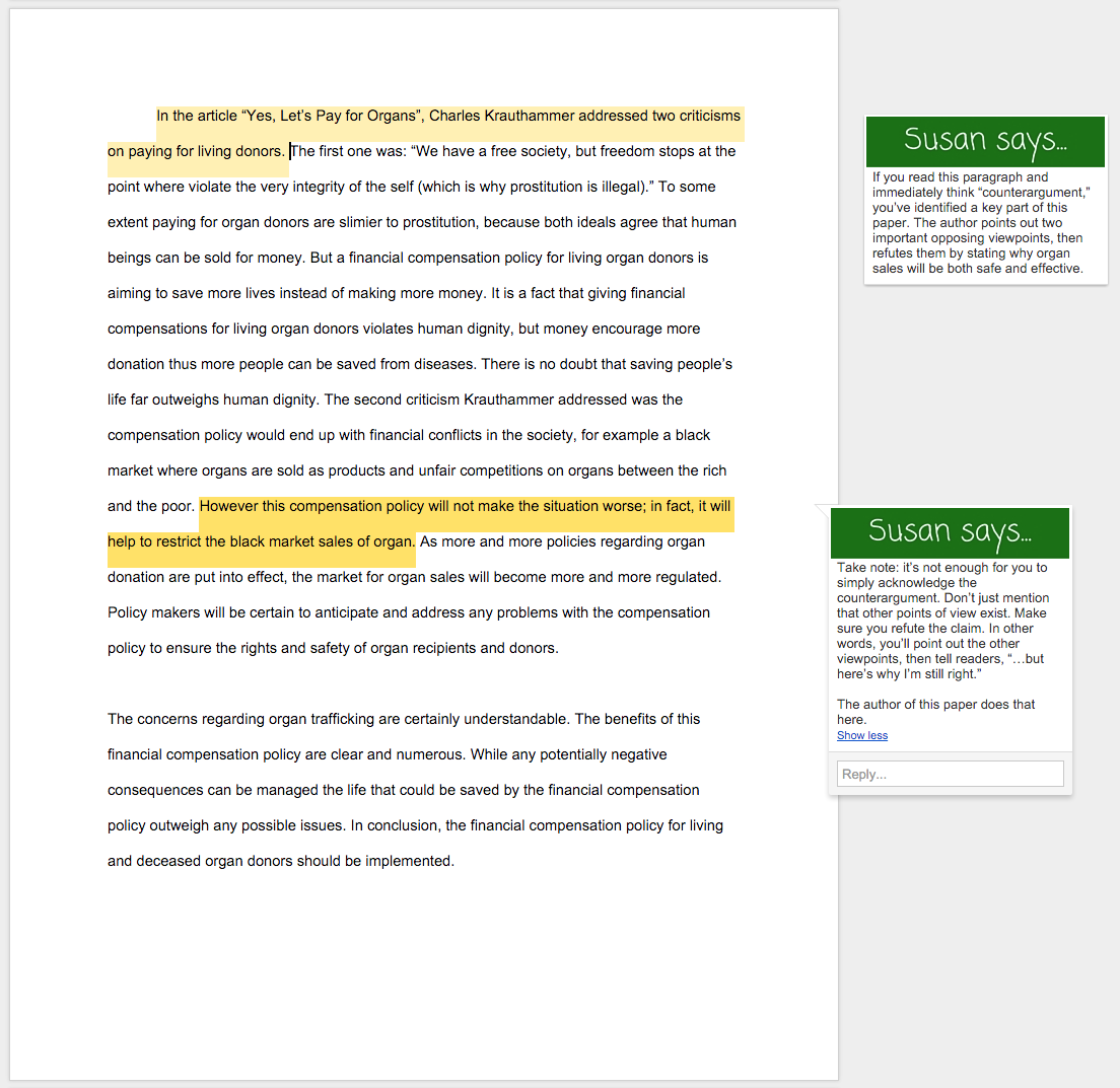 2 Argumentative Essay Examples Education And Health Topics Sample 