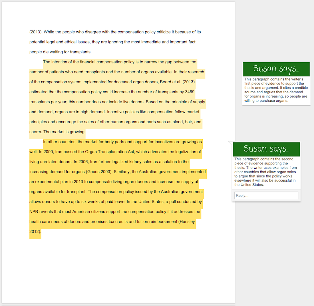 Claim In Argumentative Writing