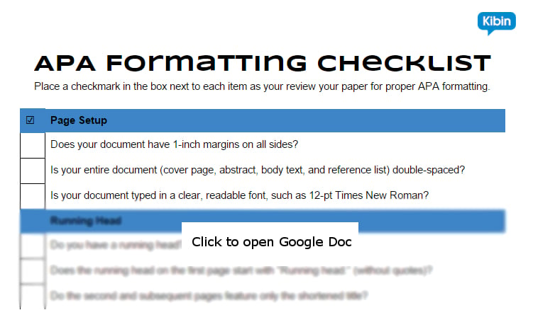 APA essay format