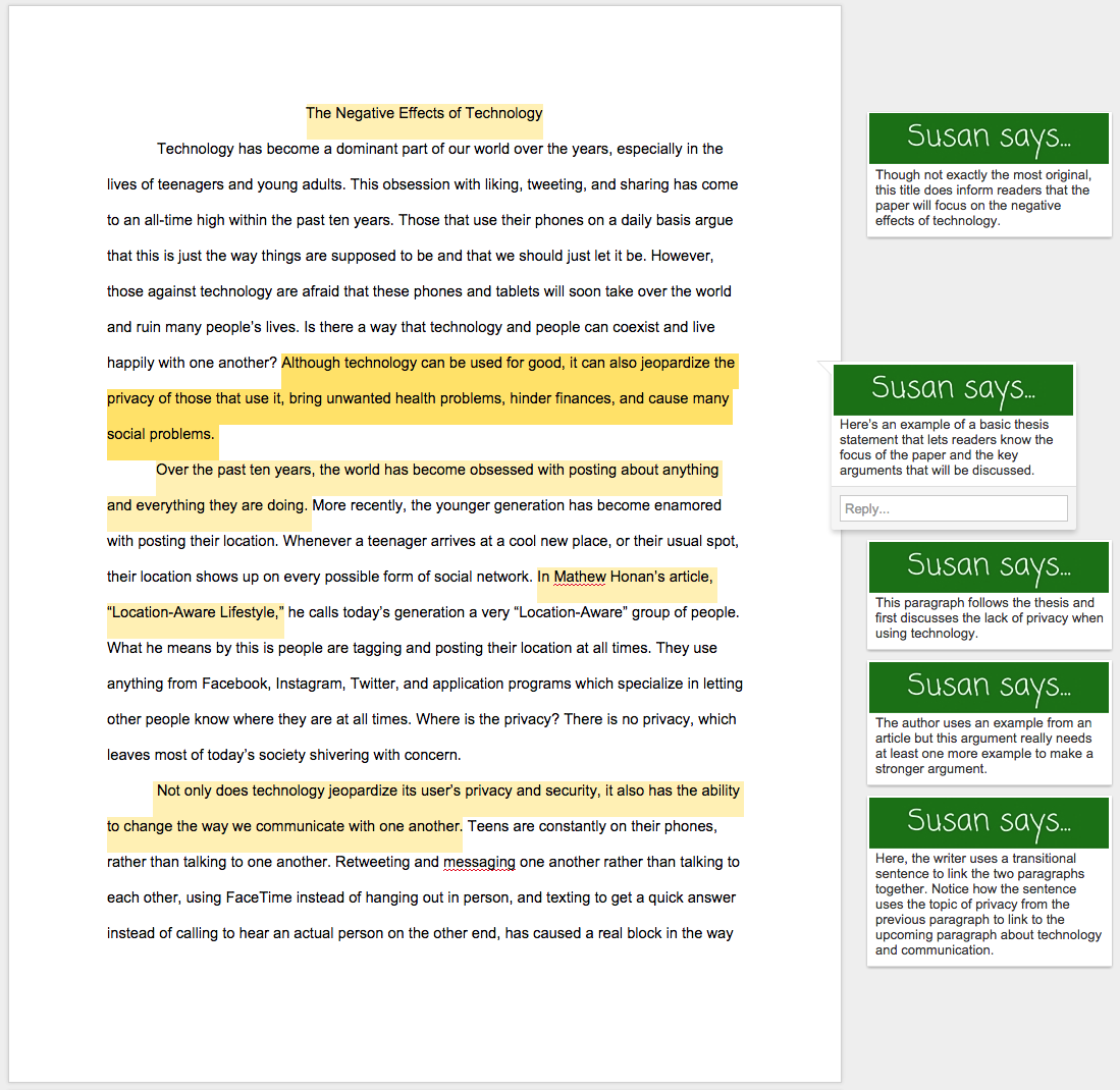 cause and effect essay organization