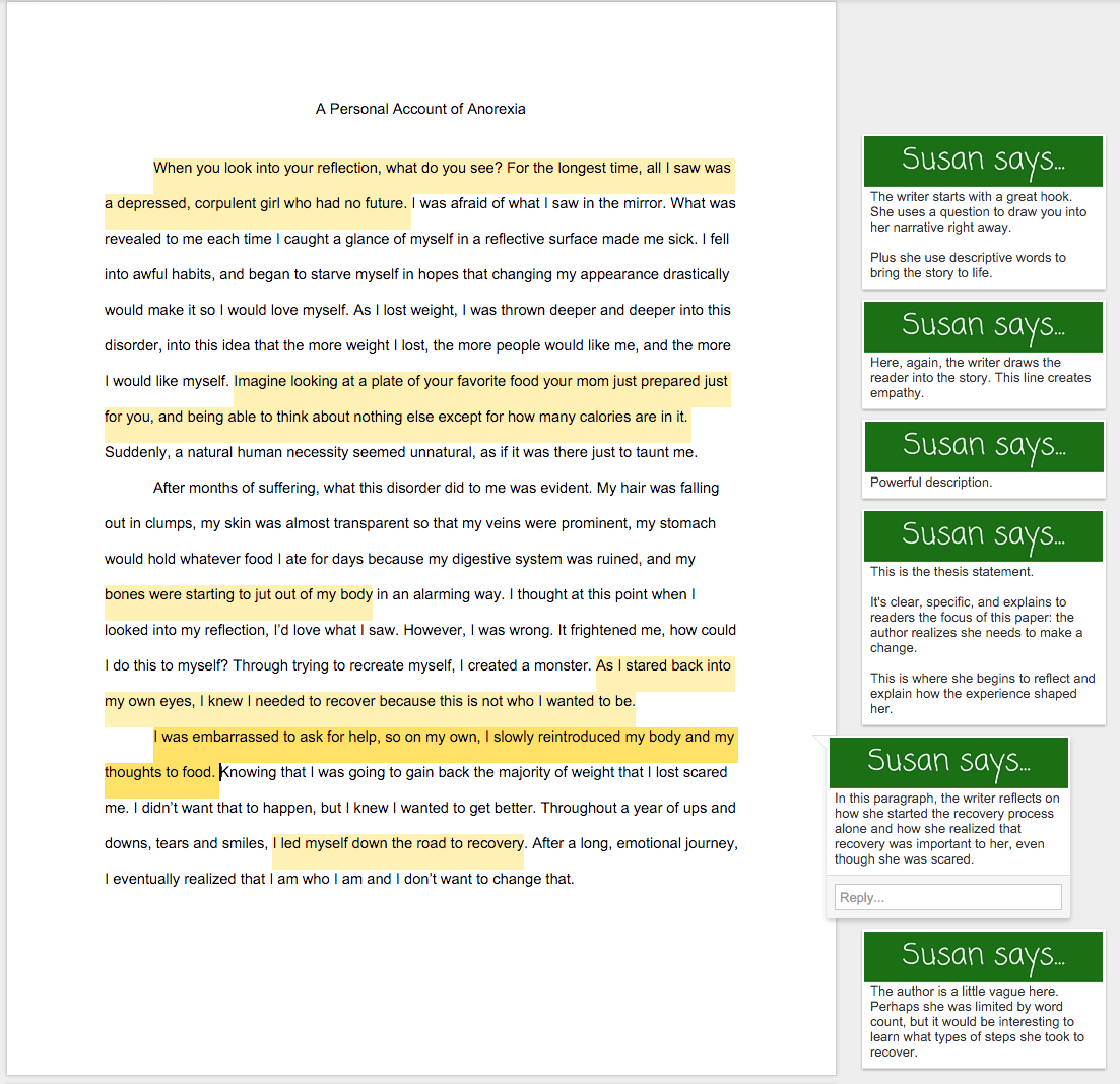 2 Reflective Essay Examples and What Makes Them Good