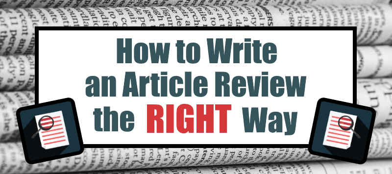 How to Write an Article Review (with Sample Reviews) - wikiHow how to prepare article review