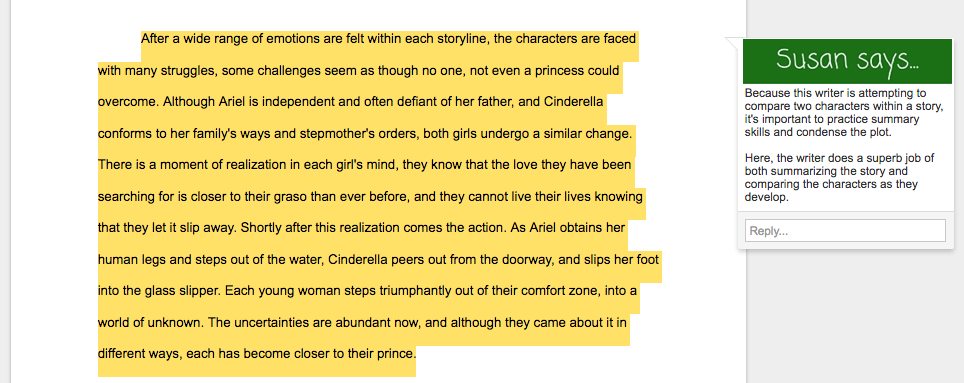 characterization essay examples