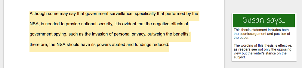 sociology thesis statement examples