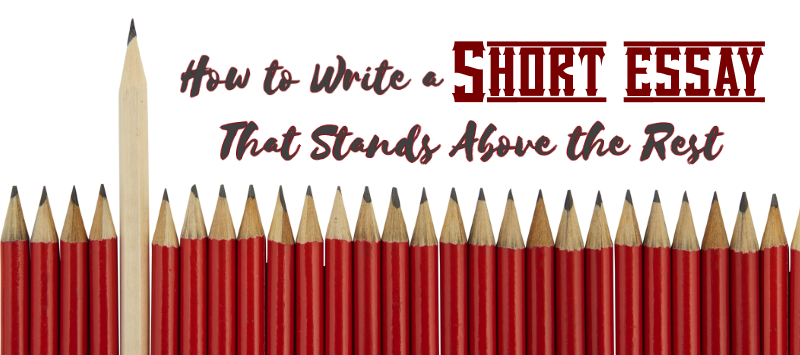 Help writing short essays