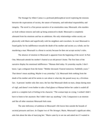 the stranger essay thesis