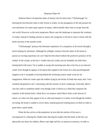 Реферат: Chickamauga Essay Research Paper Thesis StatementAmbrose Bierces