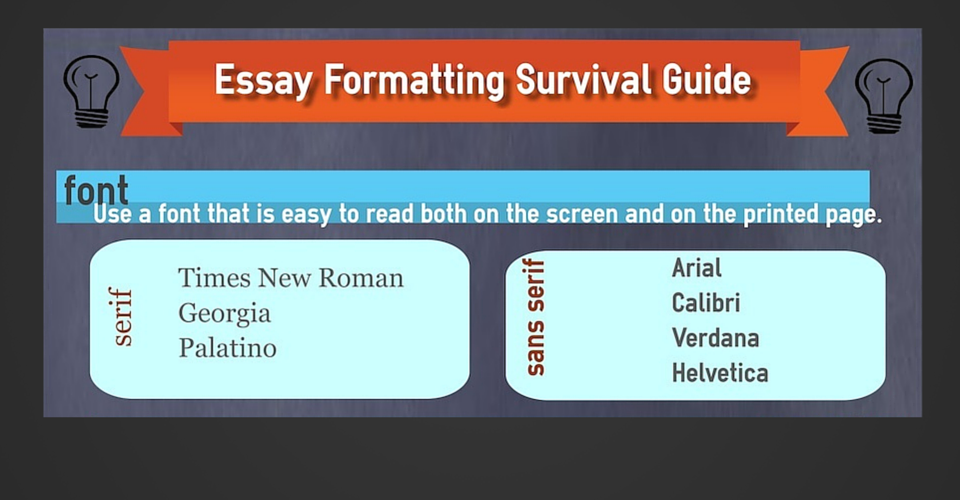 Essay Formatting Survival Guide (Infographic) Kibin Blog