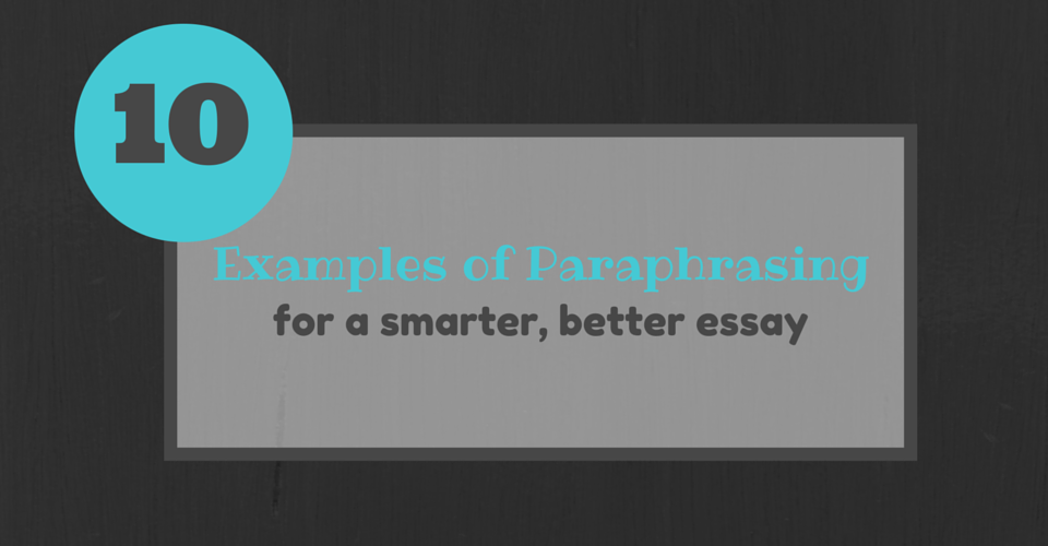 sample paraphrase sentences