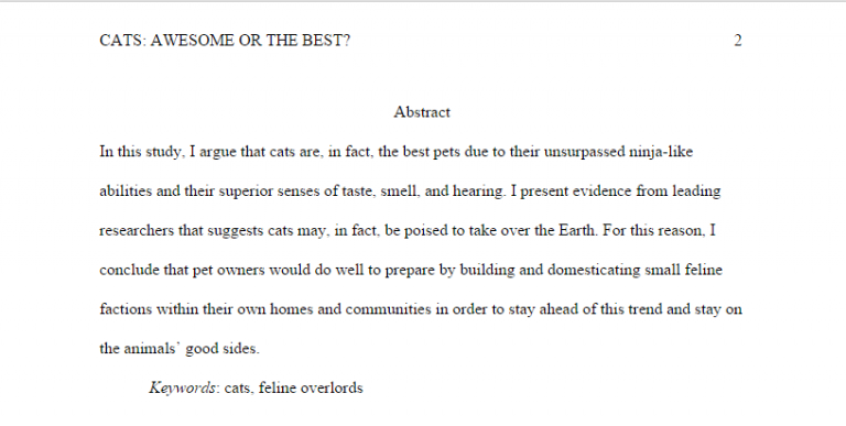 The stress free guide to apa essay format