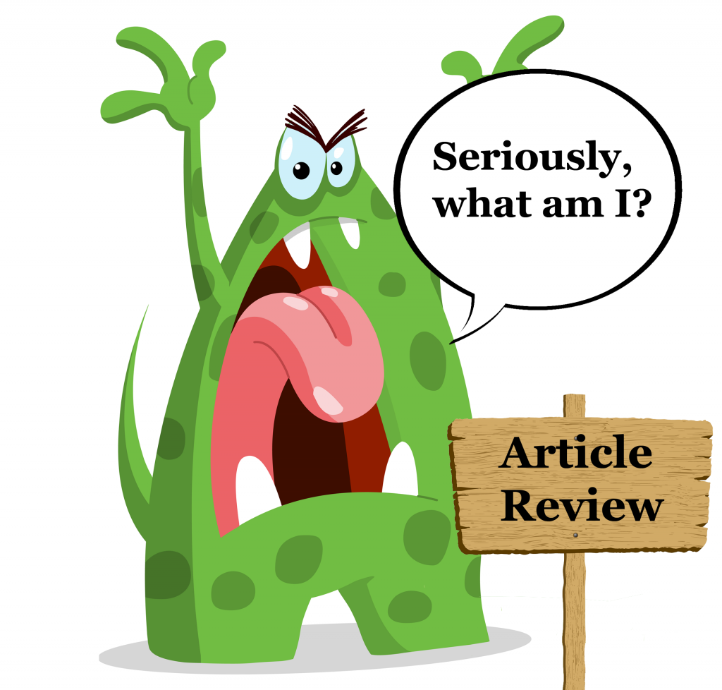 how to write an article review