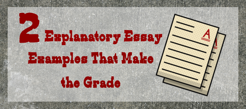 Explanatory essay example