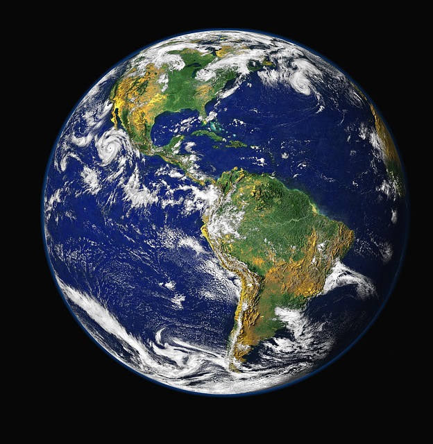 photo of earth from space